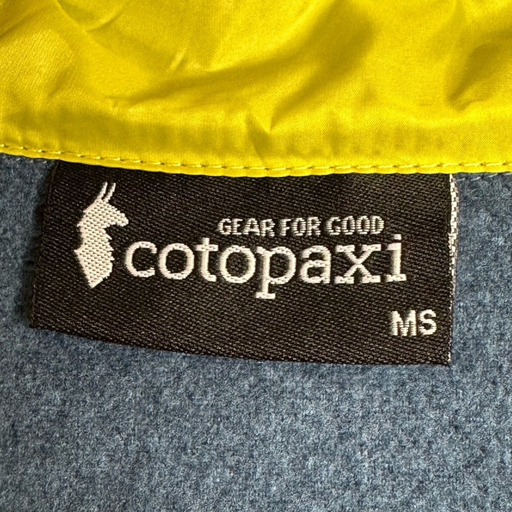 Cotopaxi Men’s Teca Fleece Full-Zip Jacket Size Small - Picture 4 of 12